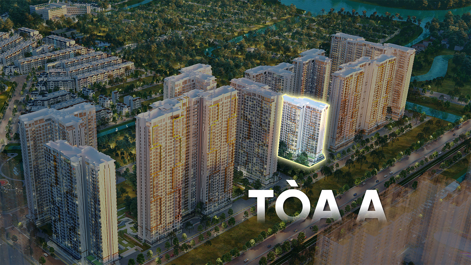 Mặt bằng TÒA A - ANGELICA - LUMIÈRE BOULEVARD